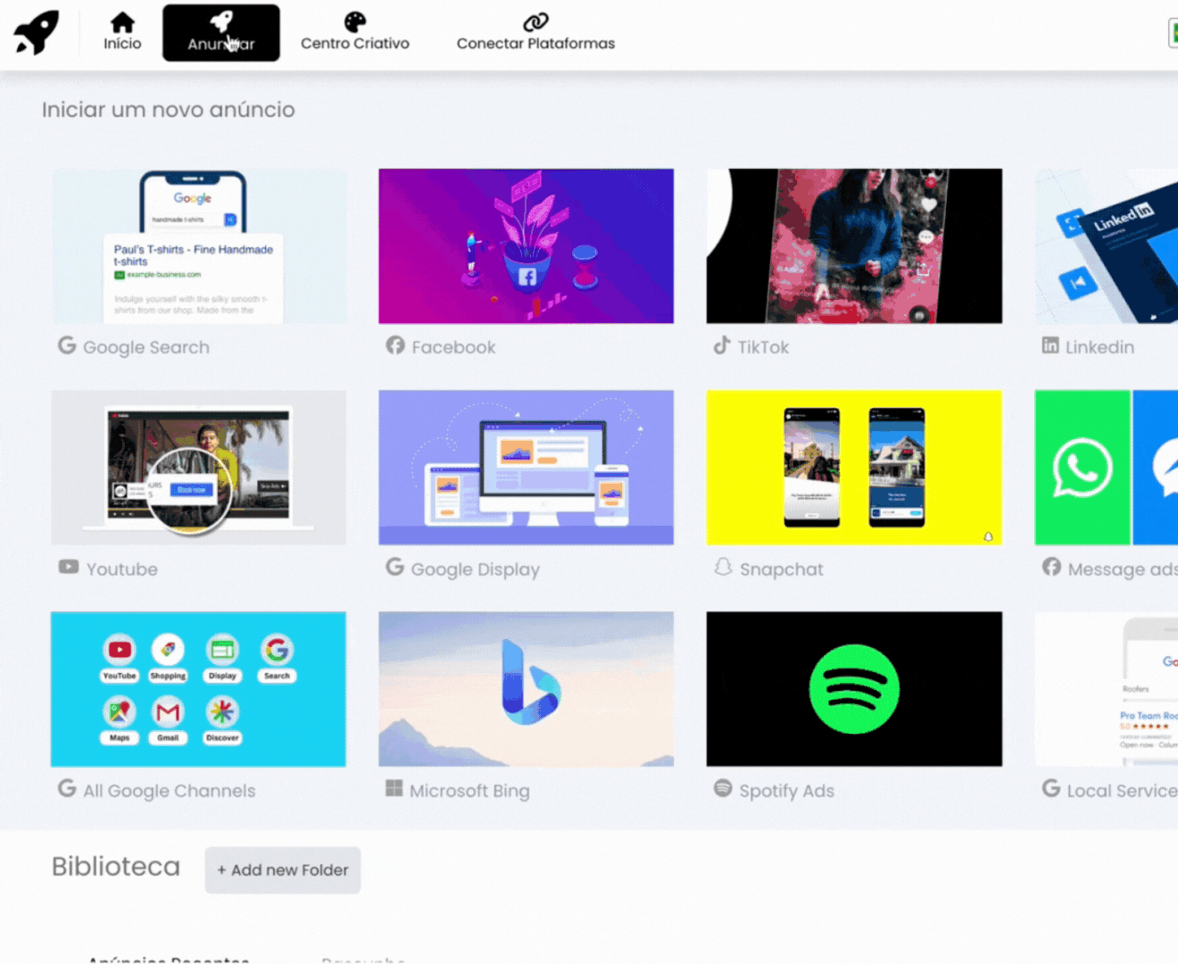 AI creating campaigns demonstration